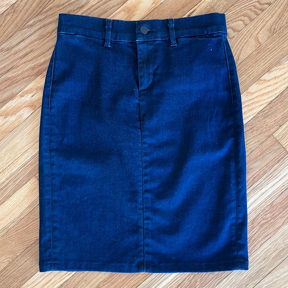 J Brand denim pencil skirt - Picture 1 of 7